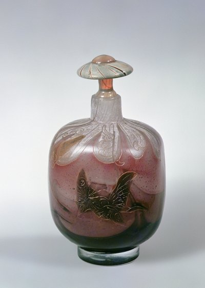 Flasche und Stopfen, ca. 1900 von Emile Galle