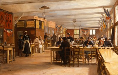 Das Café von Emile Georges Weiss