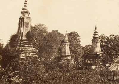 Nam-Vian - Gräber, 1866 von Emile Gsell