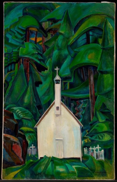 E.Carr, Indian Church von Emily Carr