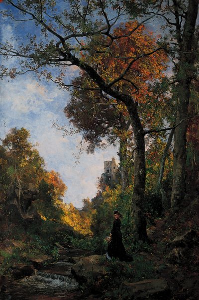 Cernay. Herbstspaziergang von Emmanuel Lansyer