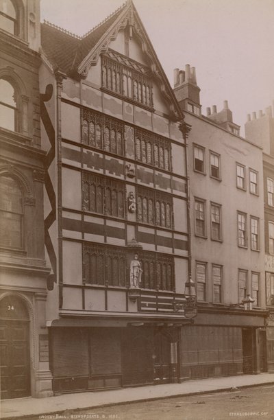 Crosby Hall, Bishopsgate, London von English Photographer