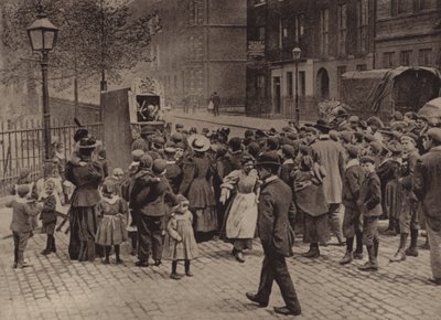 London: Punch-und-Judy-Show von English Photographer