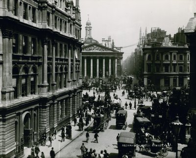 Mansion House Street, London von English Photographer