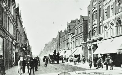 Powis Street, Woolwich: Gesamtansicht, 1890 von English Photographer