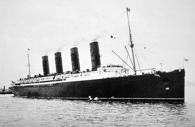 RMS Lusitania von English Photographer