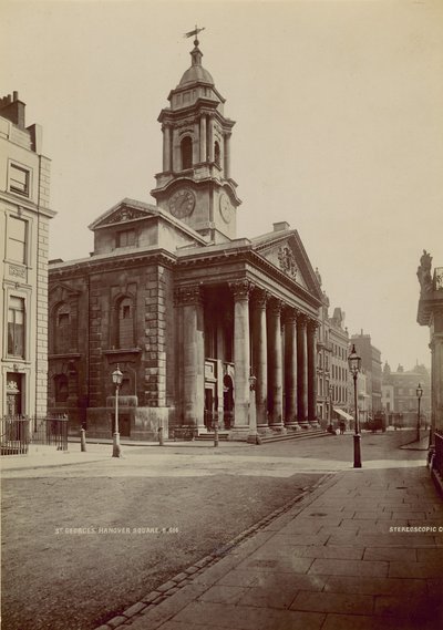 St. Georgs Kirche am Hanover Square von English Photographer