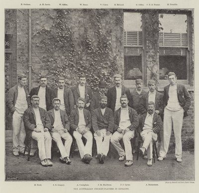 Die australischen Cricket-Spieler in England von English Photographer