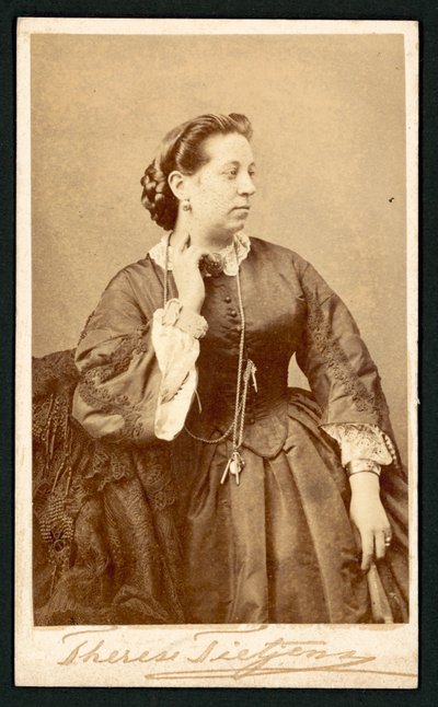 Therese Tietjens, Porträt von English Photographer