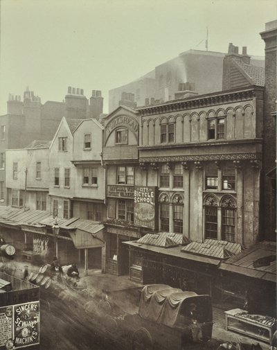 Turks Head, Aldgate, London, 1883 von English Photographer