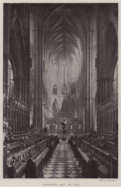 Westminster Abbey, der Chor von English Photographer