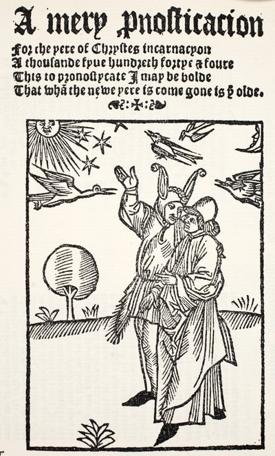 Eine fröhliche Prognostikation für 1544 von English School