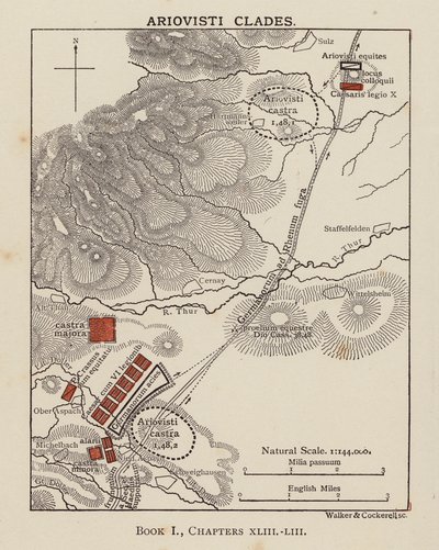 Caesar, Gallischer Krieg: Ariovisti Clades von English School