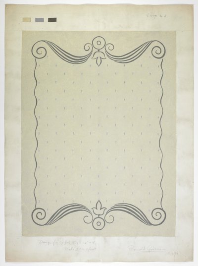 Teppichdesign von English School