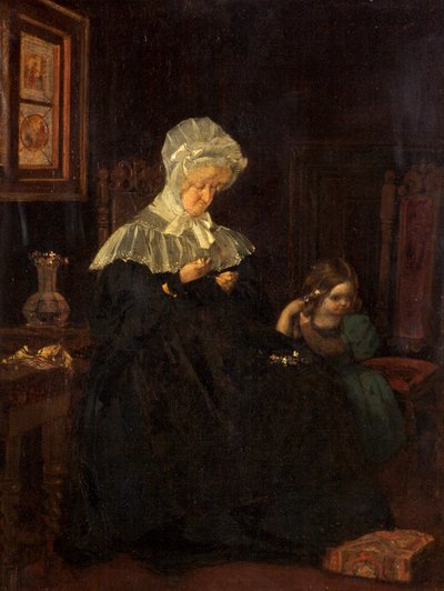 Charlotte Sargent mit ihrer Enkelin Mary von English School