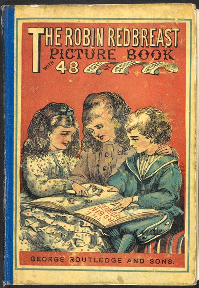 Titelbild des Robin Redbreast Bilderbuchs von English School