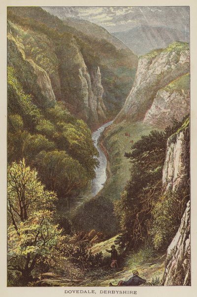 Dovedale, Derbyshire von English School