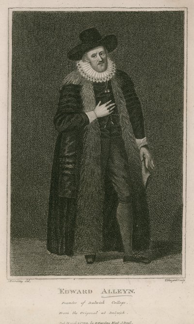 Edward Alleyn, Gründer des Dulwich College von English School