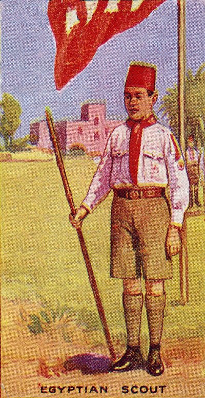 Ägyptischer Pfadfinder, 1923 von English School