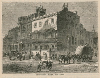 Gloucester House, Piccadilly, London von English School