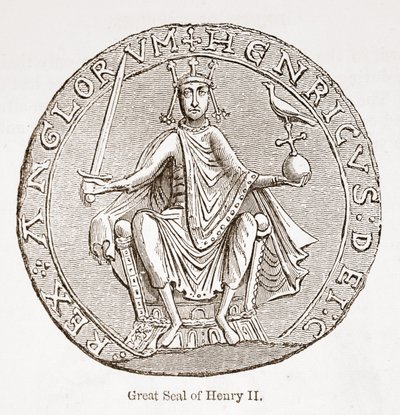 Großes Siegel von Heinrich II von English School