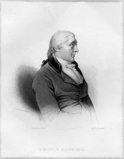 Hector Macneill, graviert von John Rogers von English School