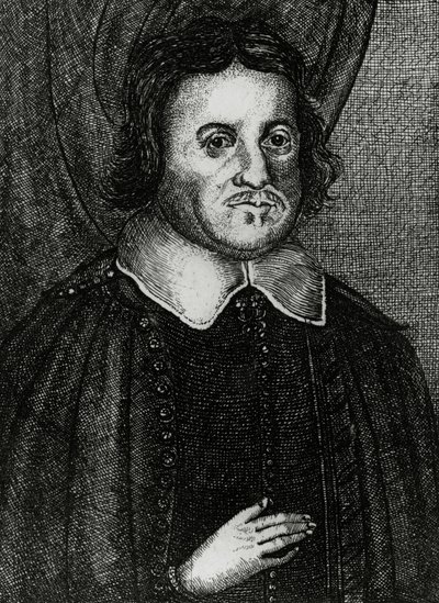 Hugh Peters, gedruckt von Peter Cole, ca. 1655 von English School