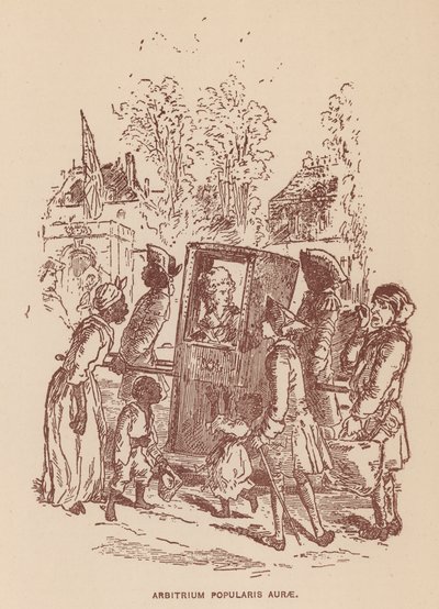 Illustration für The Virginians von Thackeray von English School