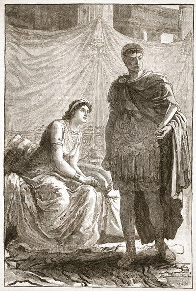 Interview zwischen Octavian und Cleopatra von English School