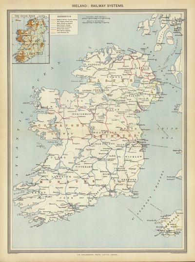 Irland, Eisenbahnsysteme von English School