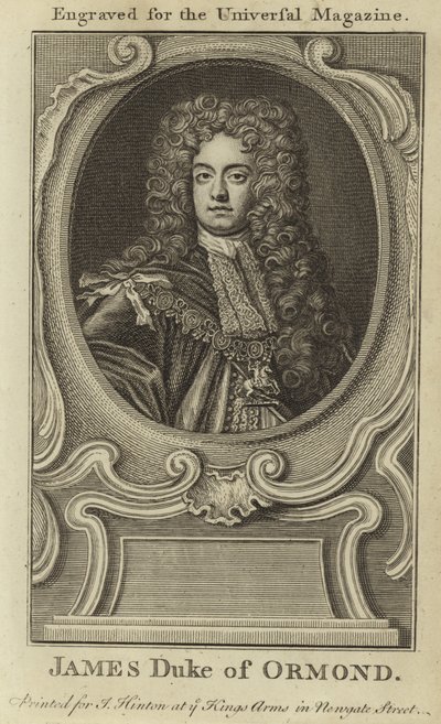 James, Herzog von Ormond von English School