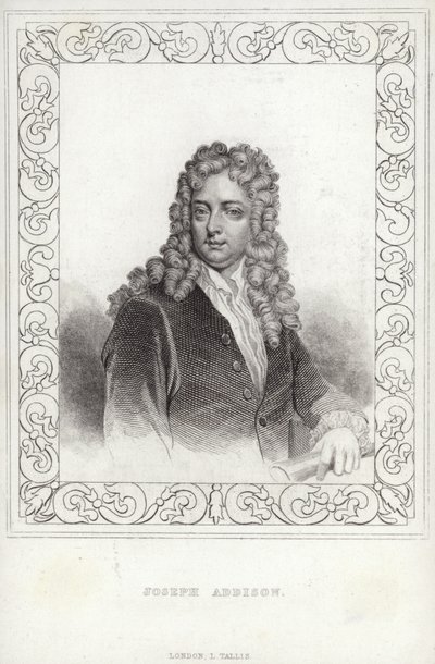 Joseph Addison, englischer Autor und Politiker von English School