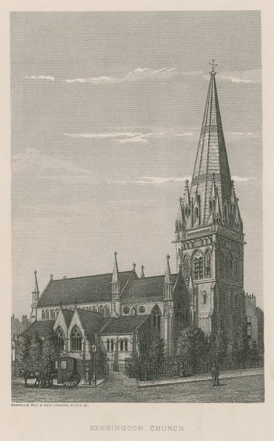 Kensington Kirche, London von English School