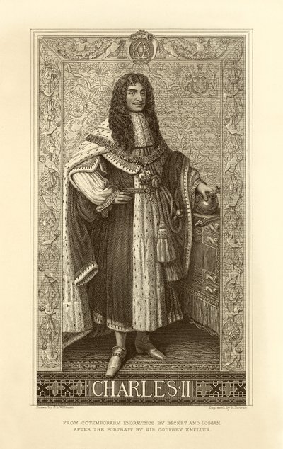 König Karl II von English School