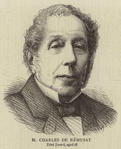 M Charles de Remusat von English School