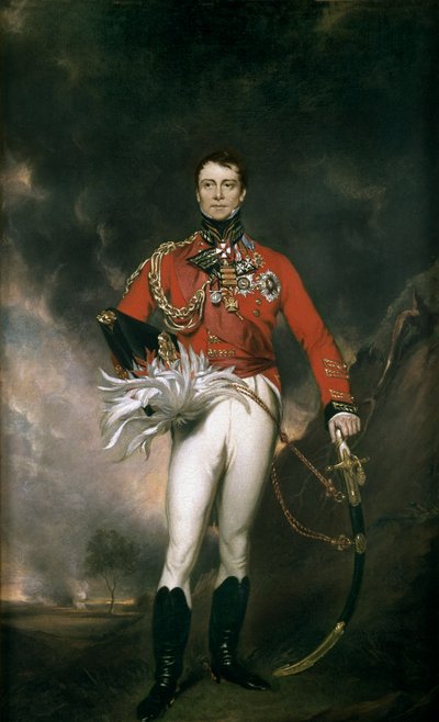 Generalmajor Sir James Kempt, ca. 1824 von English School