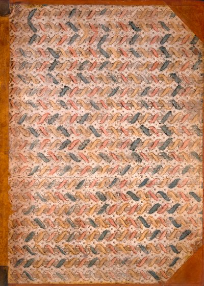 Marmorpapier, 1950er Jahre von English School