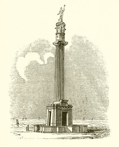 Nelsons Säule in Yarmouth von English School