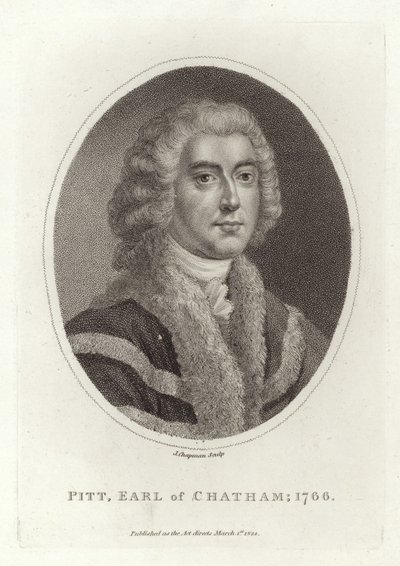 Pitt, Earl of Chatham, 1766 von English School