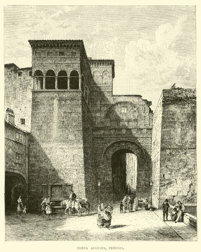 Porta Augusta, Perugia von English School