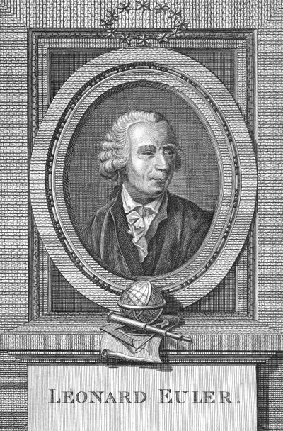 Porträt von Leonard Euler (1707-83) von English School