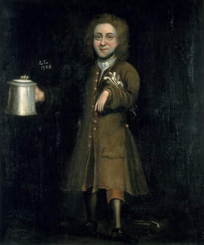 Porträt von Thomas Hodges, 1768 von English School