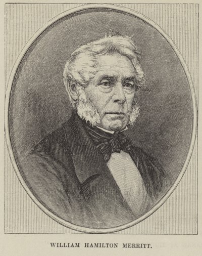 Porträt von William Hamilton Merritt von English School