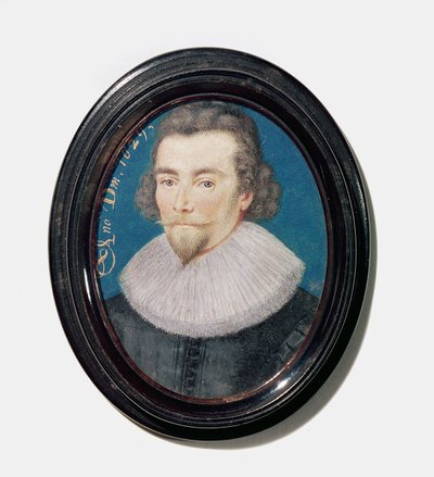 Porträt eines Mannes von English School