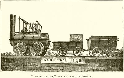 Puffing Billy, die Pionierlokomotive von English School