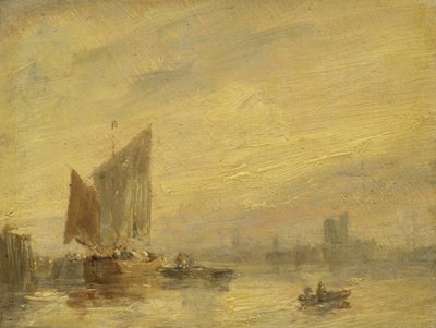 Flussszene, Rouen von English School