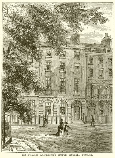 Haus von Sir Thomas Lawrence, Russell Square von English School