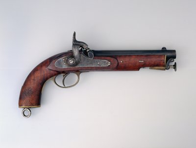 Glattrohr-Perkussionspistole, Kaliber .656, 1873 von English School