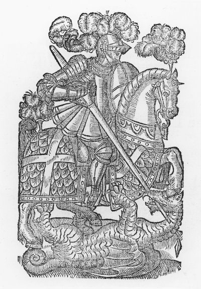 St. Georg und der Drache von English School