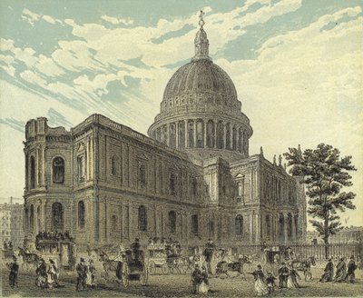 St. Pauls Kathedrale, Nordostansicht von English School